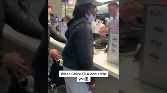 She Mad Because Chick-Fil A Didn’t-Hire Her!